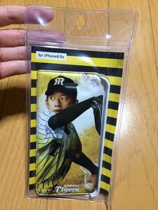 阪神タイガース 承認 能見篤史 背番号14 iPhone6/6s用カバー スマホケース ブックカバータイプ 新品