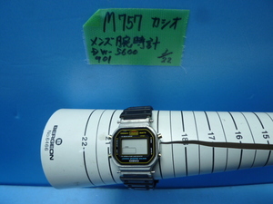 M757　カシオ　ラバー　メンズ　腕時計　DW-5600