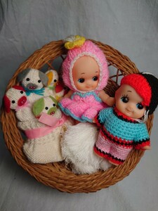 昭和レトロ　キュピー人形　日本製　ペア　コレクション　