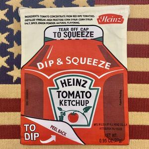 巾着袋/heinz ハインツ トマトケチャップ シューズケース お弁当袋 マルチポーチ アメリカ雑貨 新入学 上靴入れ きんちゃく 小物入れ