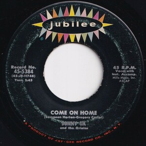 Sonny Til And The Orioles Come On Home / The First Of Summer Jubilee US 45-5384 206170 R&B R&R レコード 7インチ 45