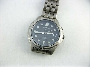 n54u68★SEIKO 古い腕時計 AGS 5M22 チタン 動作不良品 中古 セイコー