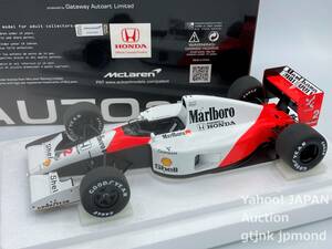  AUTOart 1:18 マクラーレン ホンダ MP4/6 #2 G.ベルガー Marlboro加工品 日本GP優勝 McLAREN HONDA Japanese GP 1991 オートアート