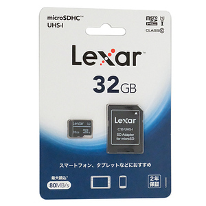 【ゆうパケット対応】Lexar microSDHCメモリーカード LMS0C10032G-BNANJ 32GB [管理:1000025528]