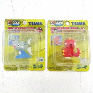 ★未開封★トミー ポケモン モンスターコレクション テッポウオ オクタン 2体セット★TOMY モンコレ レトロ 当時物★【TY712】