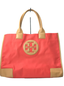 TORY BURCH◆トートバッグ/-/RED/無地