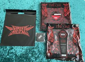 ★新品未開封★BABYMETAL★THE ONE 初期グッズ3種(フードタオル2016/Tシャツ2017/リストバンド)+LIVE AT BUDOKAN ショッパー★ベビーメタル