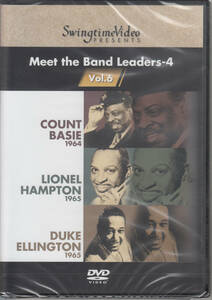 DVD◆新品・送料無料◆Meet the Band Leaders-4/カウント・ベイシー1964／ライオネル・ハンプトン1965/デューク・エリントン1965 ev1031