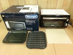 美品●動作保証 DeLonghi デロンギ コンベクションオーブン トースター 付属品セット 白/ホワイト系 EO-420J-WS●