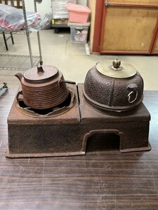 龍文堂 造 鉄瓶 骨董 骨董美術 茶道具 煎茶道具 古道具 現状品