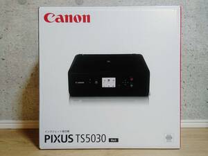 稀少【新品未使用】●Canon A4 インクジェット複合機 PIXUS TS5030 ブラック