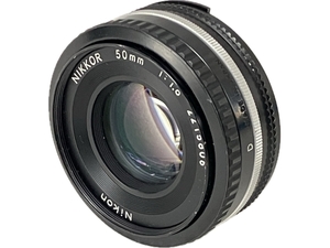 Nikon NIKKOR 50mm F1.8 単焦点 標準 パンケーキレンズ 一眼カメラ ニコン Fマウント 中古 訳有 S8693905