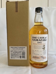 ザ・カスクオブ 山崎 ヘビリーピーテッド 1993 ★サントリー 未開栓 700ml 62%★ SUNTORY THE CASK of YAMAZAKI 1993 Heavily Peated Malt