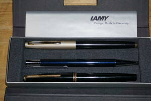 未使用有り”MONTBLANC.LAMY.他万年筆・ボールペン”３本組