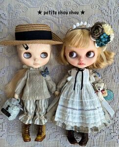★Blythe outfit ★No 433★ ブライス アウトフィット…16点セット★petit chou chou ★ 