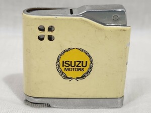 ISUZU　MOTORS　いすゞモータース　ガスライター　アンティーク　ヴィンテージ