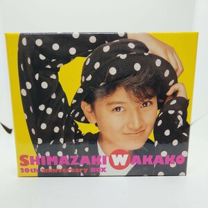 い2) 島崎和歌子 CD DVD 20th Anniversary BOX ボックス 20周年 生写真 フォトスタンド付き