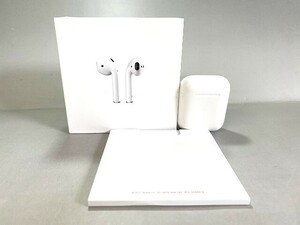 1円～ 中古 通電OK Apple アップル AirPods エアポッズ 第1世代 MMEF2J/A A1523 A1722 A1602 Bluetooth ワイヤレスイヤホン