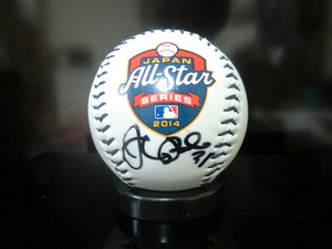 MLB JAPAN All-Star SERIES マイク マダックス 直筆サイン入り 記念ボール 