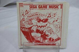 [TK1790EP] ソノシート SEGA GAME MUSIC Ⅱ スーパーハング・オン他　Beep9月号特別企画 準美品 再生良好 激レア！