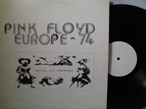 PINK FLOYD/EUROPE 74 　LP（JL MADE IN JAPAN）