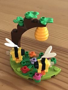 【LEGO】 レゴ ハチとお花畑