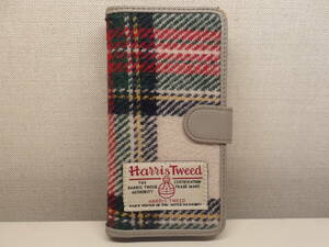 iphoneⅩR スマホカバー Harris Tweed 中古美品