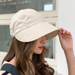 紫外線対策 UVカット 日よけ帽子 ハット 帽子 レディース 日焼け対策 つば広帽子 遮光100％ 自転車 夏用 小顔 UVカット帽 