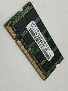 Samsung　サムスン社　韓国製　 1GB ノートPC メモリ PC2-5300S DDR2 SDRAM M470T2953EZ3-CE6　中古