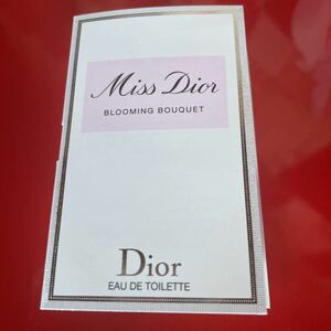 ミス ディオール ブルーミング ブーケ オードゥ トワレ サンプル 1ml Miss Dior Blooming Bouquet 非売品 新品 フレグランス 香水