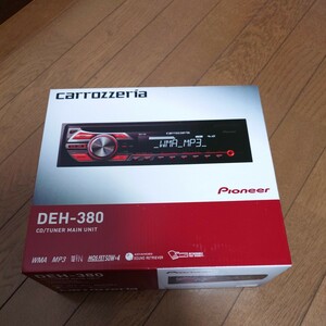 パイオニア DEH-380 CDチューナーメインユニット AM FM AUX 1DINデッキ カロッツェリア DEH380