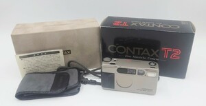 CONTAX コンタックス T2 Carl Zeiss フィルムカメラ コンパクトカメラ