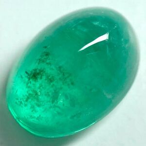 ［天然エメラルド0.958ct］M 約6.7×5.0mmソーティング付 ルース 裸石 宝石 ジュエリー ベリル beryl emerald