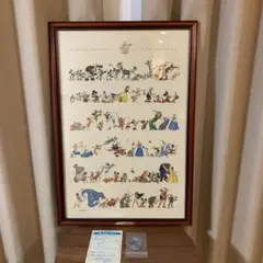 希少品　ディズニー 100周年 絵画 1500枚限定　A1-19