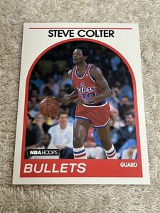 Steve Colter 1989 NBA Hoops Washington Bullets