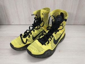 NIKE スニーカー KOBE 10 ELITE OPENING NIGHT／802762-707 ナイキ サイズ28 イエロー 店舗受取可