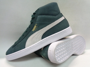 緑 27cm プーマ スウェード クラシック 21 ミッド PUMA SUEDE CLASSIC XXI MID 新品