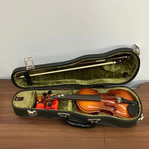 KASUGA 春日 カスガ No.300 1/2 1986年製 バイオリン ハードケース付属　弦楽器 弓 音楽 趣味 検)YAMAHA SUZUKI Romania