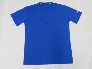 902　(ミズノ）MIZUNO 　フィーリンテックＴシャツ　ブルー（2XL）