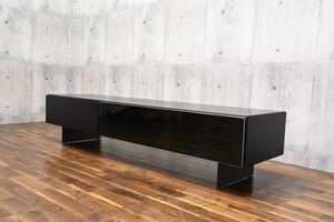 DBC60 BoConcept ボーコンセプト Lugano ルガーノ テレビボード ローボード ブラック ベースキャビネット 北欧 デンマーク モダン テレビ台