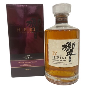 SUNTORY サントリー ウイスキー 響 17年 700ml 43度 国産 ジャパニーズ 箱有【新品未開栓】12405K273