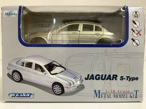 Jaguar ジャガー S-Type Sタイプ 4.0V8 3.0V6 SE 2.5V6 前期型 1999年~2002年式 1/38 約12㎝ ウェリー ミニカー 送料￥350 メタルモデル