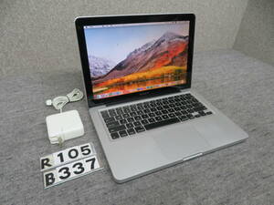 MacBook Pro A1278 究極PC◆ CS6 ＆ Office付 ◆13.3型 ◆PC1台で,ダブルmacOS & Win10 ◆高性能Core i5 / 8GB / 高速SSD 512GB