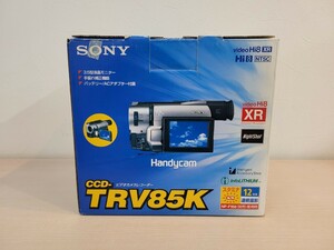 未使用に近い SONY CCD-TRV85K 8ミリ ハンディーカム　ビデオカメラ