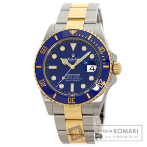 ROLEX ロレックス 126613LB サブマリーナ デイト 41 腕時計 ステンレススチール SSxK18YG K18YG メンズ 中古