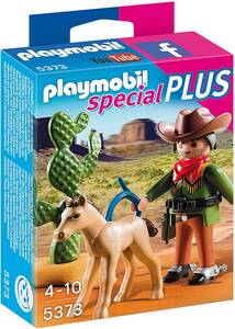 即決！新品 PLAYMOBIL プレイモービル スペシャルプラス 5373 カウボーイと子馬