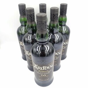 【セット】アードベッグ 10年 シングルモルト 700ml 46％ ARDBEG 6本セット 同梱不可【MTM2】