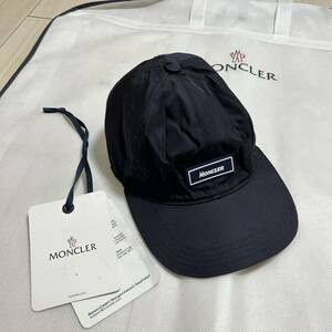 【破格最安値】【美品】MONCLER モンクレール　キャップ 帽子 ネイビー　M