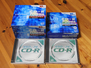 三菱化学 CD-R 22枚 スーパーアゾ ソニックアゾ 700MB 650MB