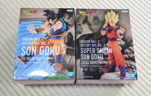 数量9セット　新品未開封 ドラゴンボールZ History Box vol.1 2 孫悟空 2種セット